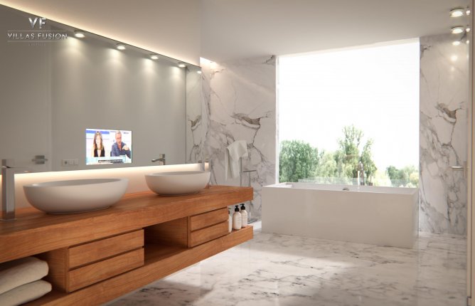 Villa in hi-tech style on the New Golden Mile
