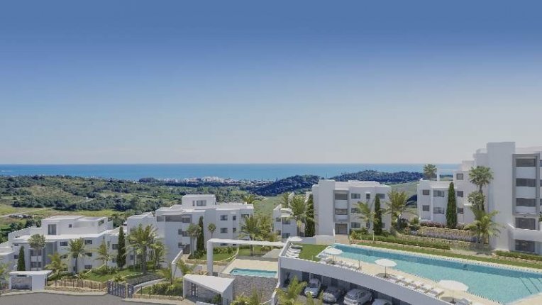 New contemporary apartment complex in Estepona