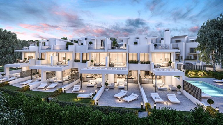 Brand new Townhouses in Estepona, Spain