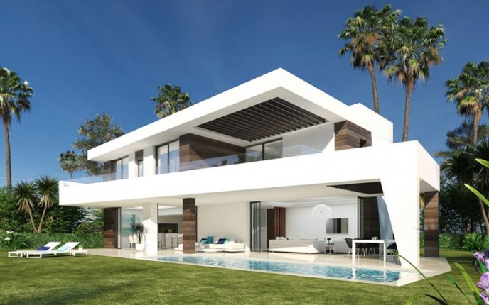 Contemporary Villas in New Golden Mile, Estepona