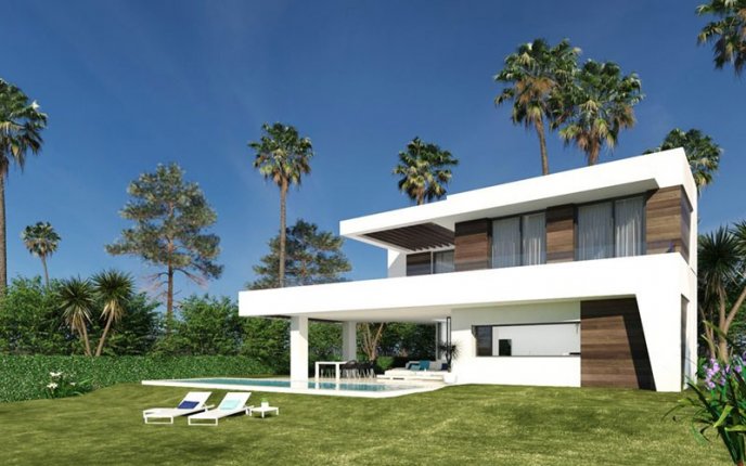 Contemporary Villas in New Golden Mile, Estepona